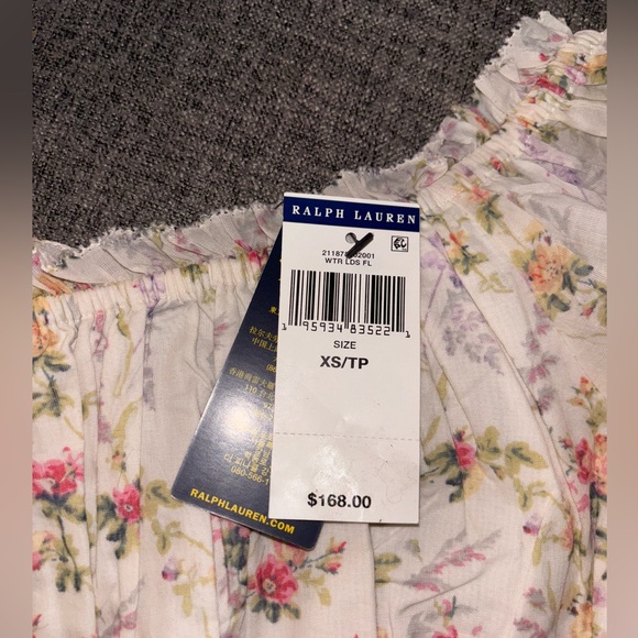 Floral off the shoulder top from Ralph Lauren - Picture 3 of 3